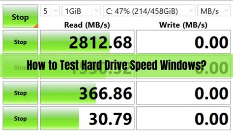 how to test hard drive speed windows 10|hard drive read write test.